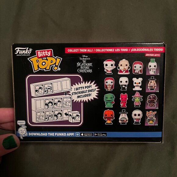 FUNKO POP! 4-Pack of Disney’s The Nightmare Before Christmas Mini Figures - Picture 2 of 6